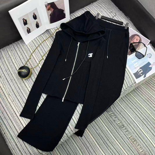 Chanel Hoodie & Jogger Set