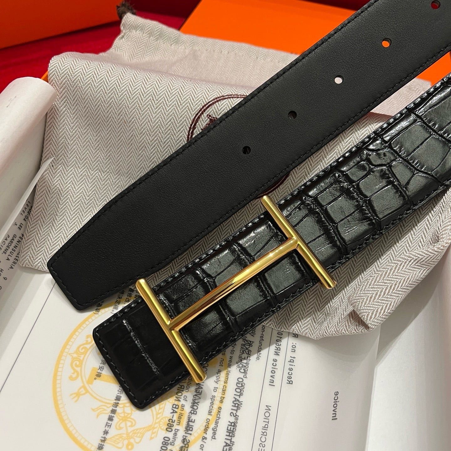 Hermes Belt