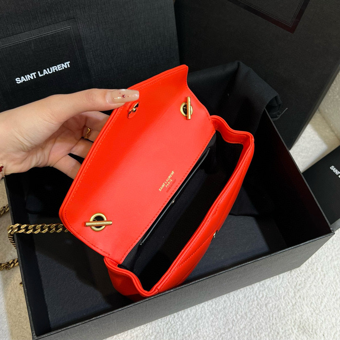 YSL Loulou Shoulder Bag 20x12x5cm