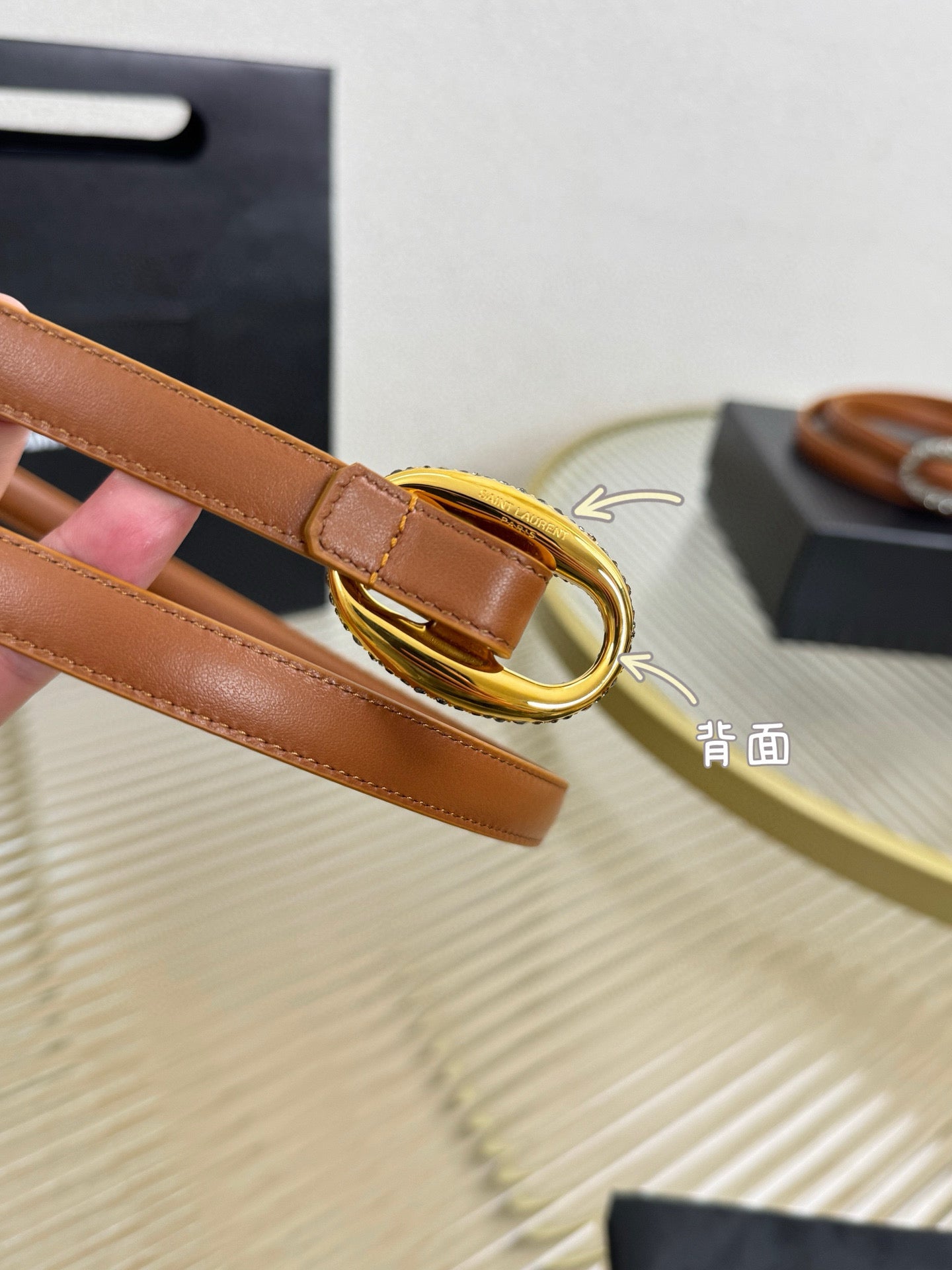 Saint Laurent Belt