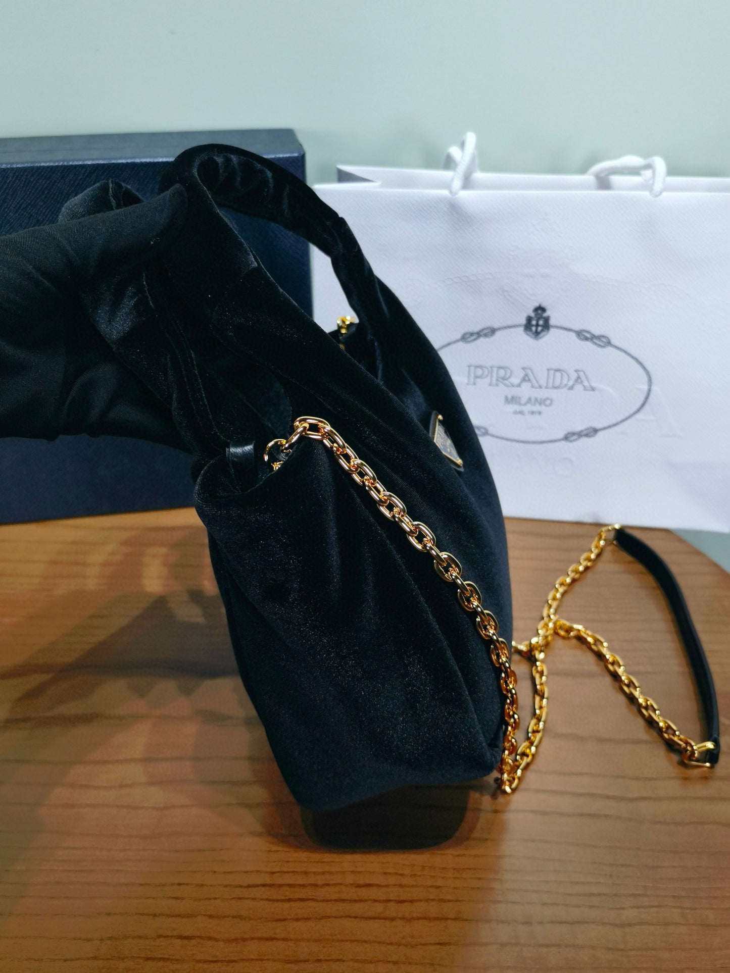 PD Velvet Mini Handbag