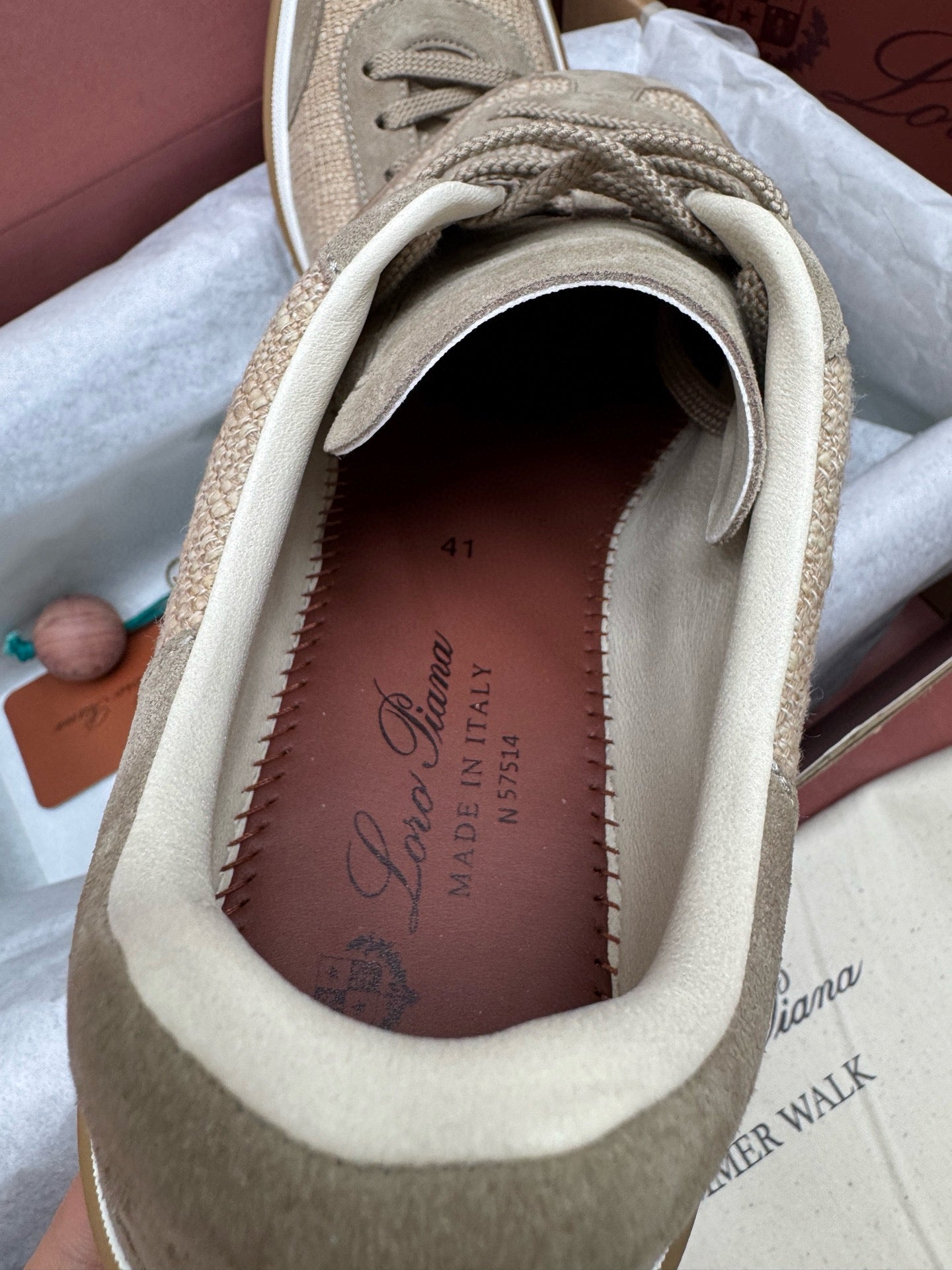 Loro Piana Tennis Walk Sneakers