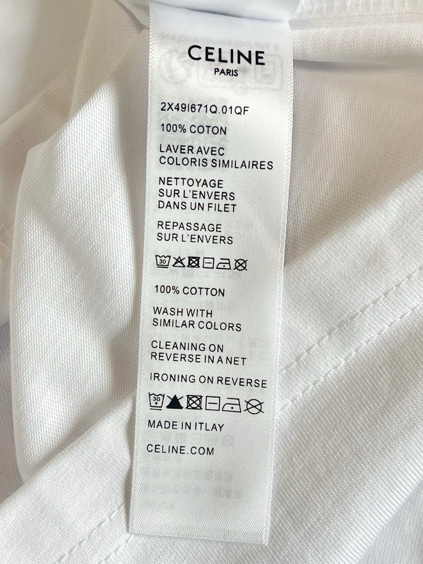 Celine Long Sleeve Tee