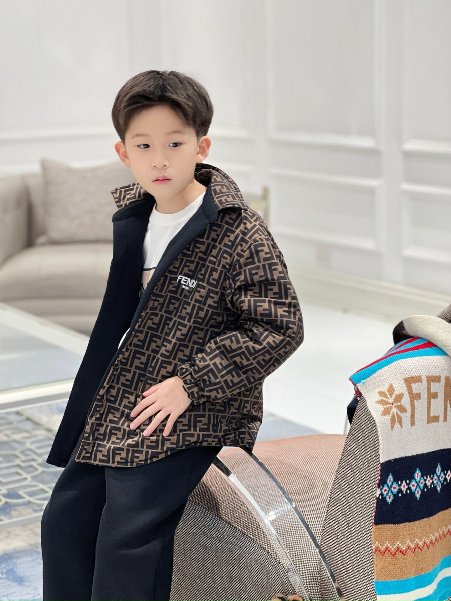 Fendi Jacket/Long Pant Set