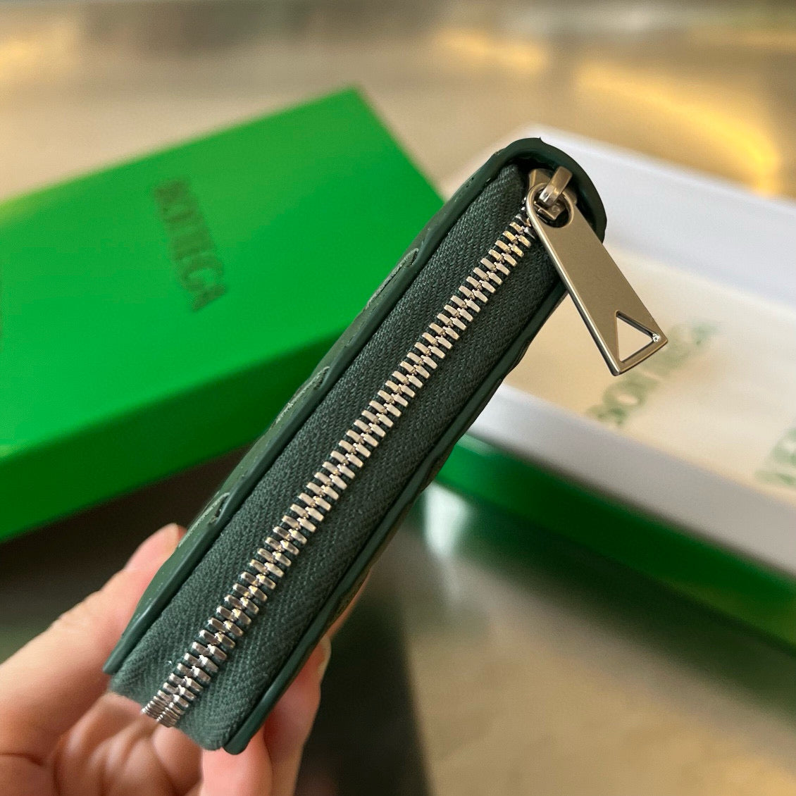 Bottega Veneta Long Zipped Wallet