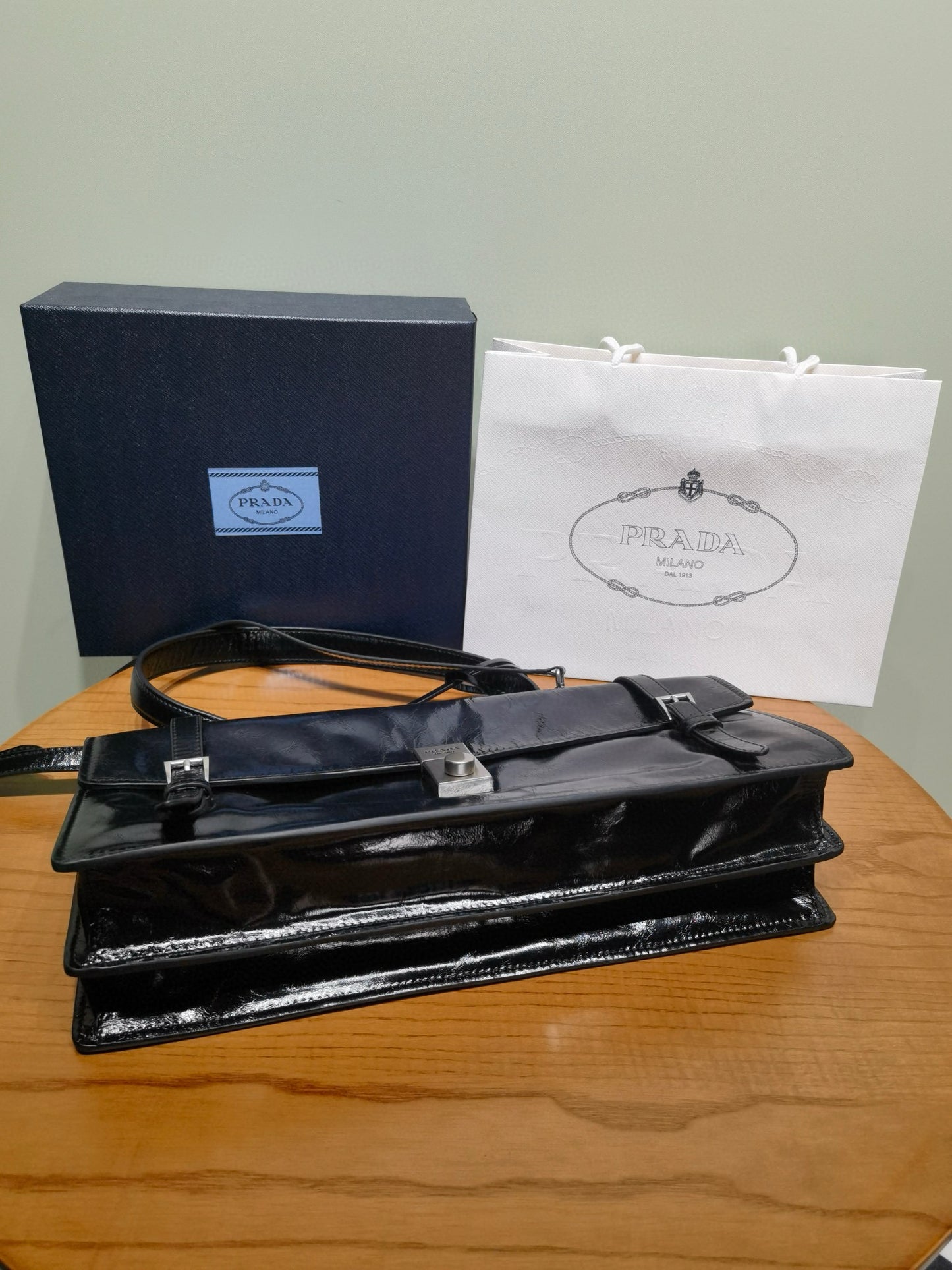 Prada Handbag 32x16.5x10cm