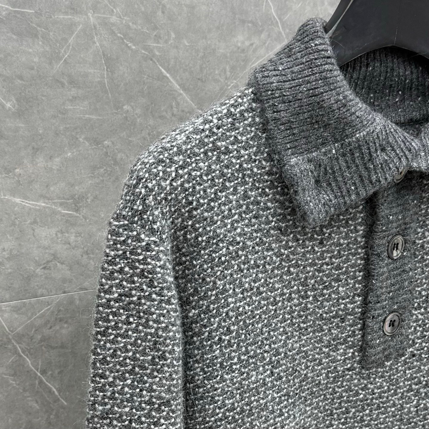 Thom Browne Long Sleeve Polo