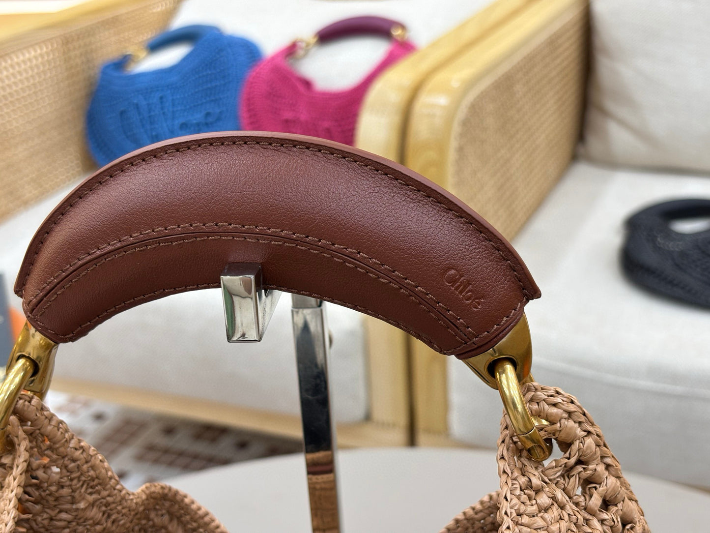 Chloe Summer Banana Hobo Bag