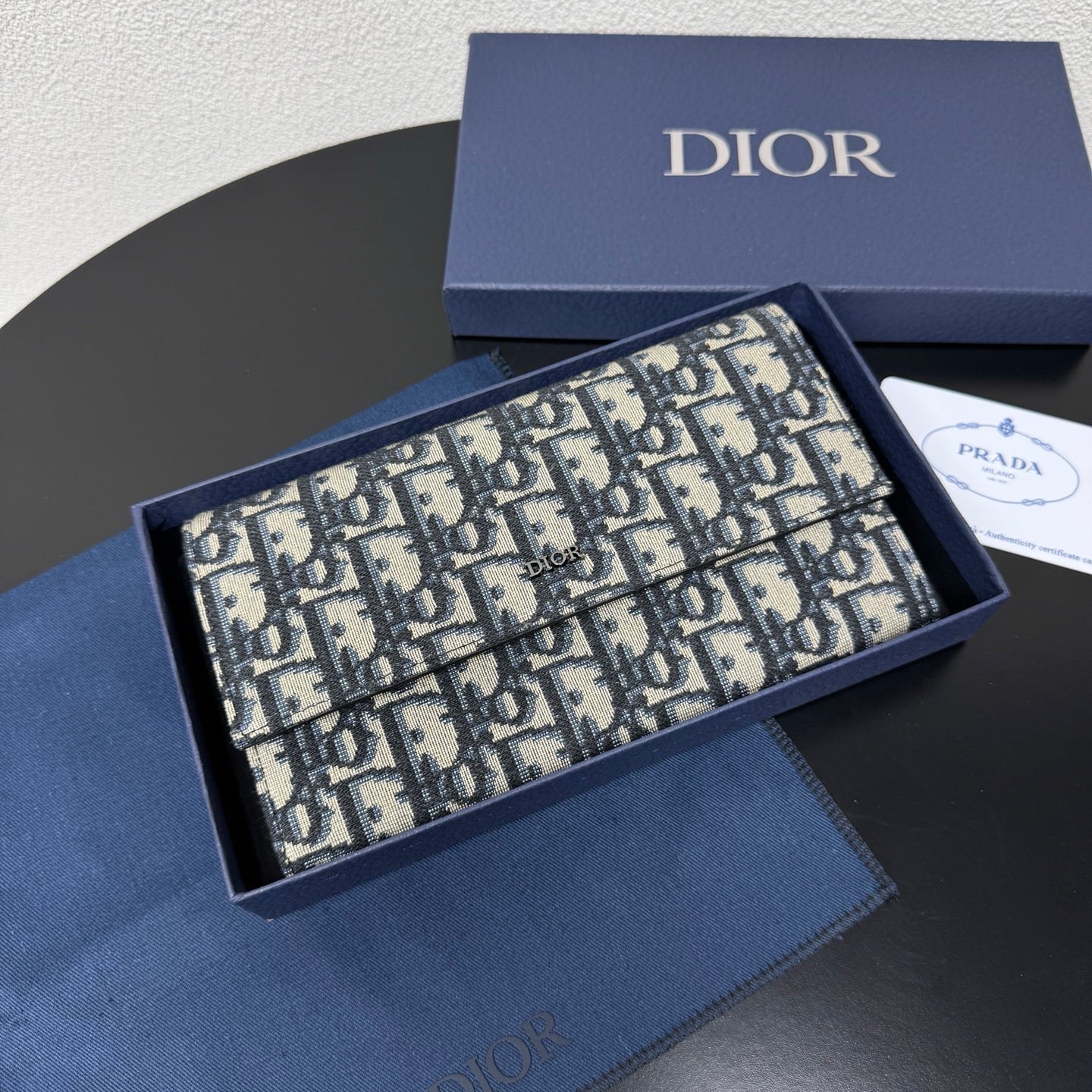 Dior Long Flap Wallet