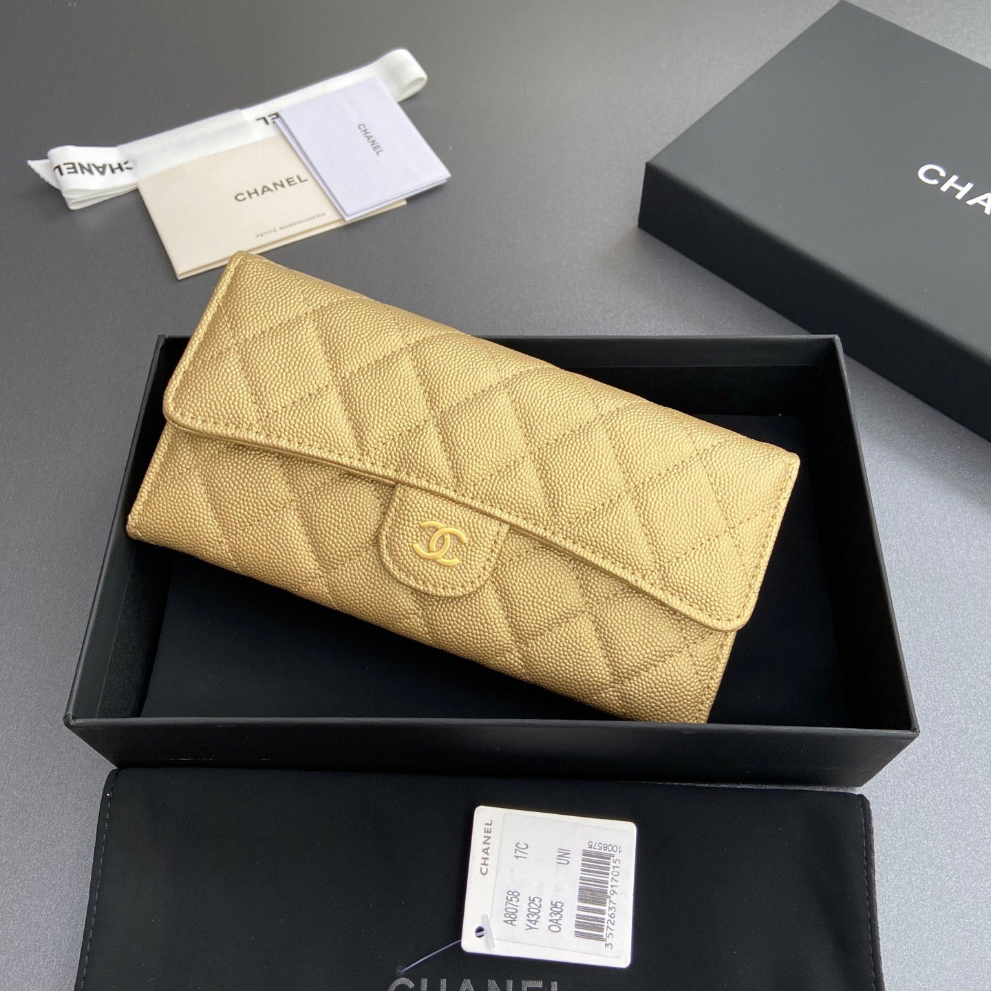 Chanel Long Flap Wallet