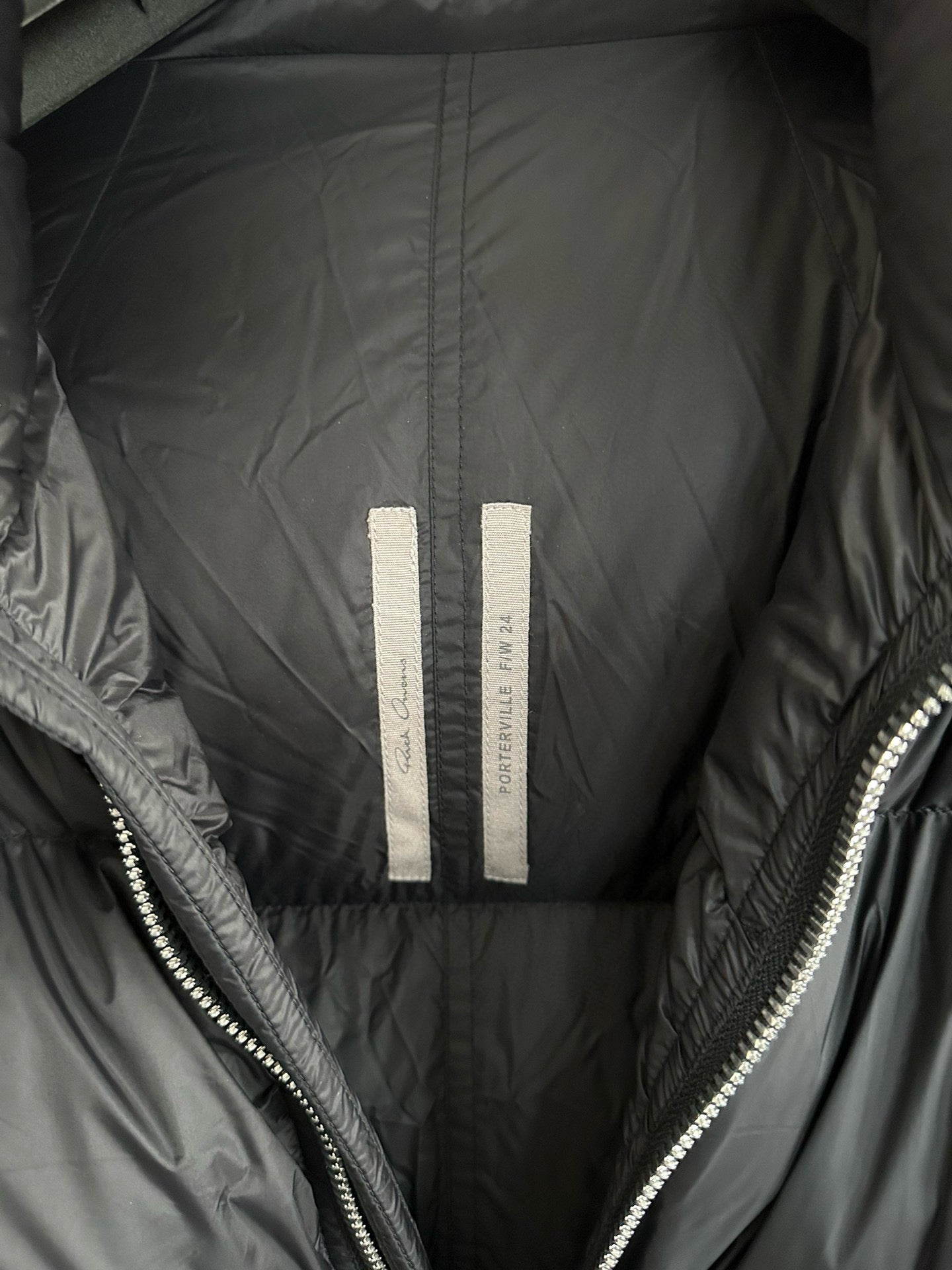 Rick Owen Down Jacket