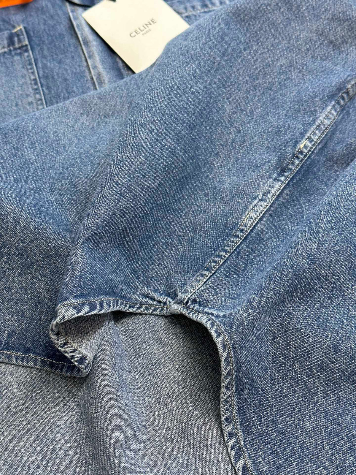Celine Long Sleeve Denim Shirt