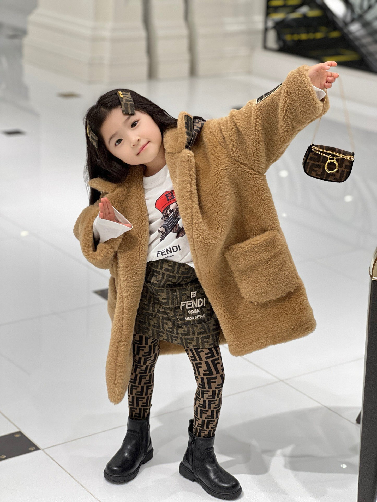 Fendi Jacket/Skirt Set