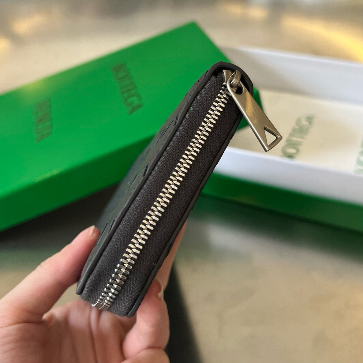 Bottega Veneta Long Zipped Wallet