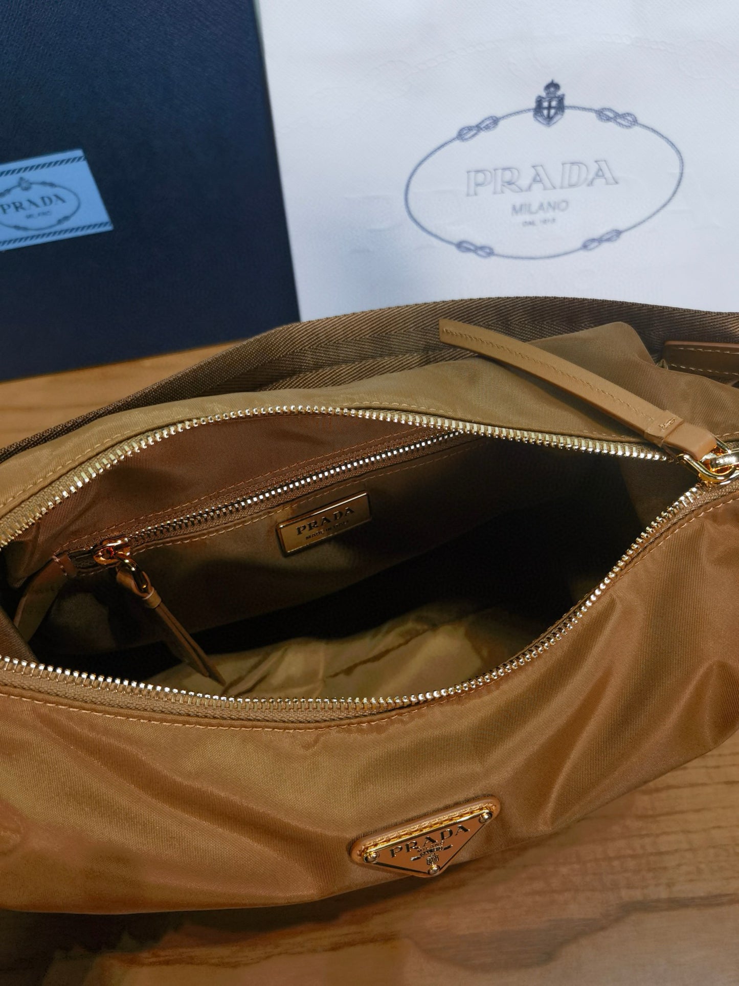 PD Re-Nylon Aimee Shoulder Bag