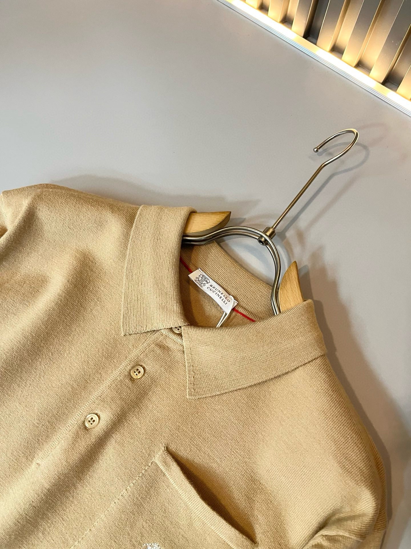 Brunello Cucinelli Long Sleeve Polo