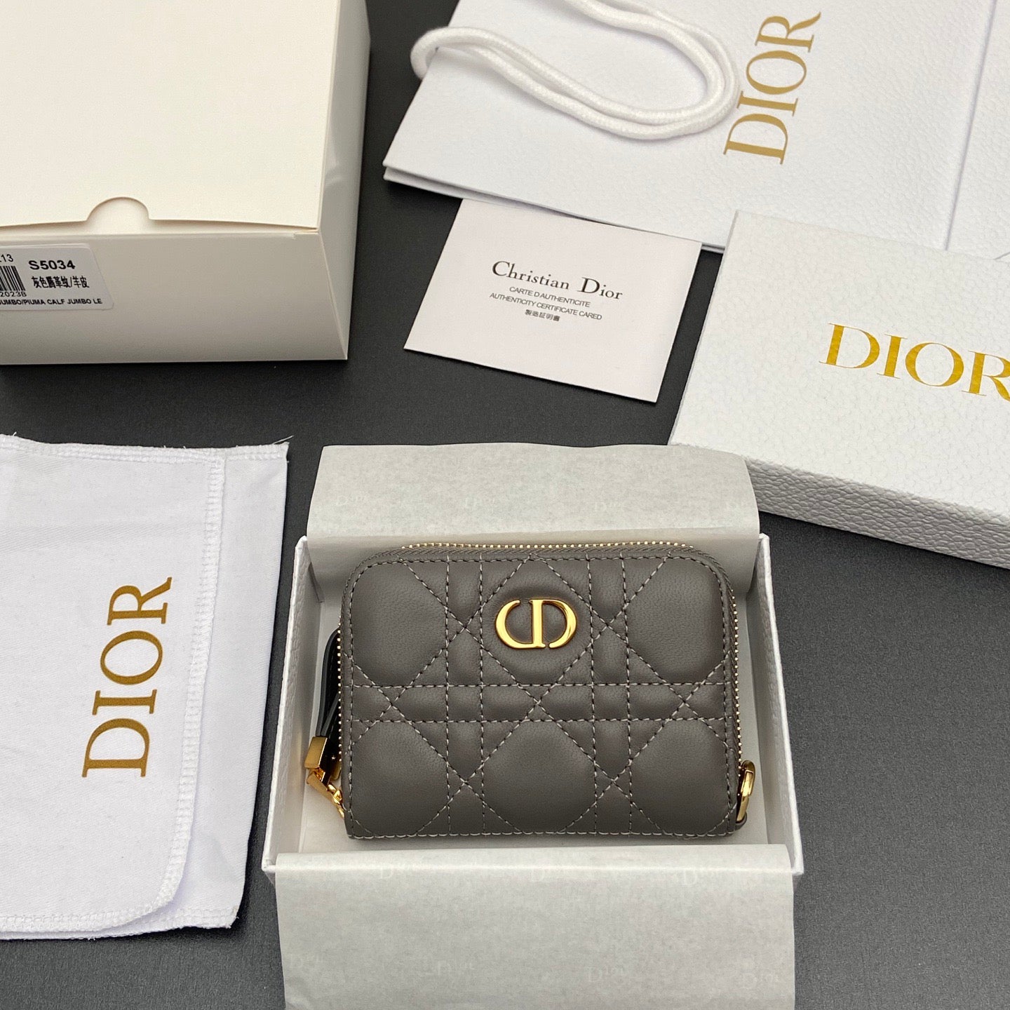Dior Jolie Glycine Wallet