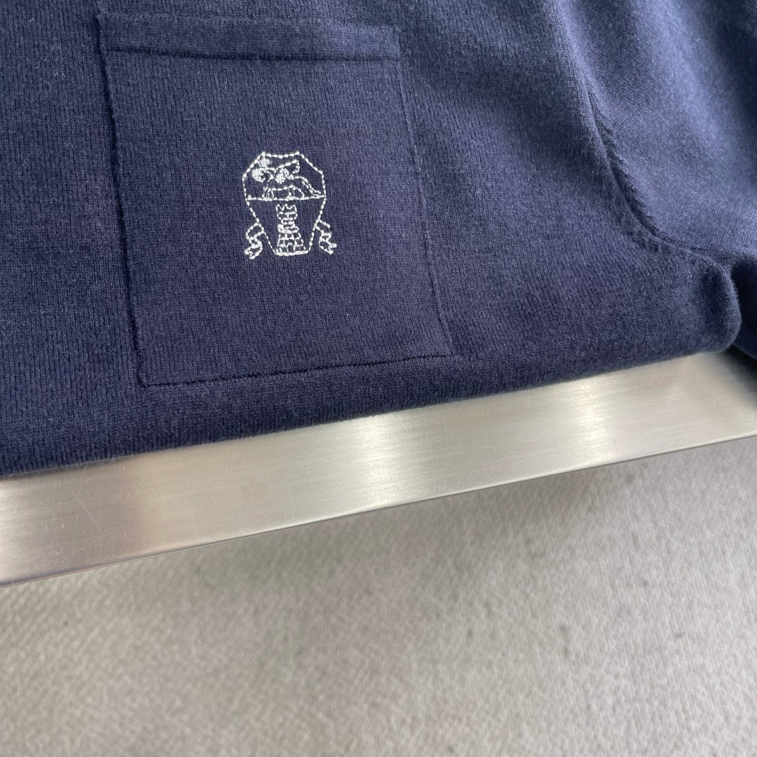 Brunello Cucinelli Long Sleeve Polo