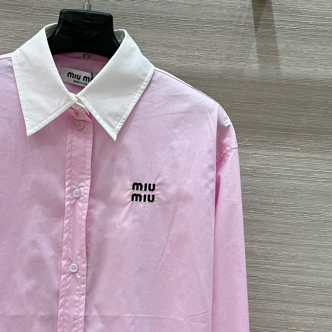 Miu Miu Long Sleeve Shirt