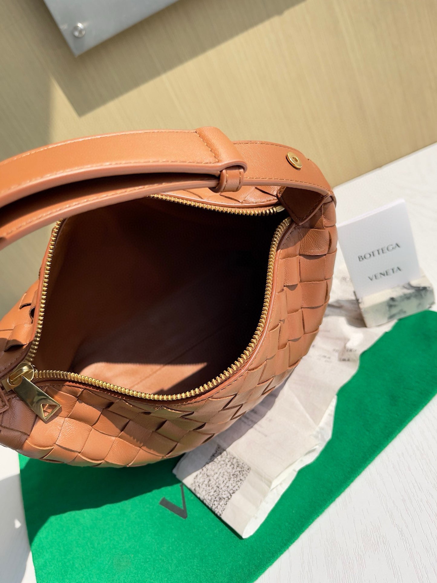 BV Wallace Mini Intrecciato Shoulder Bag