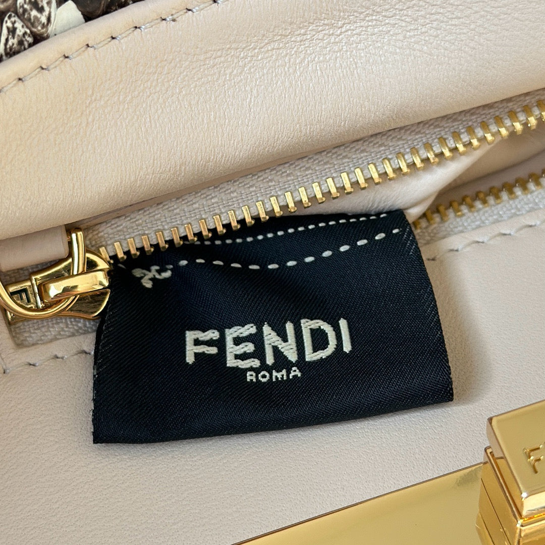 Fendi Peekaboo Bag (Python leather)