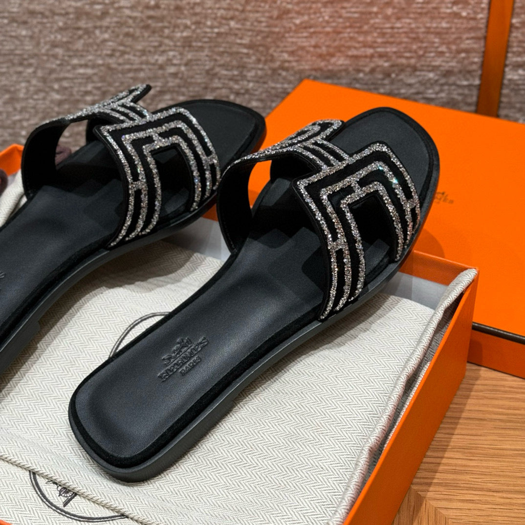 Hermes Slippers
