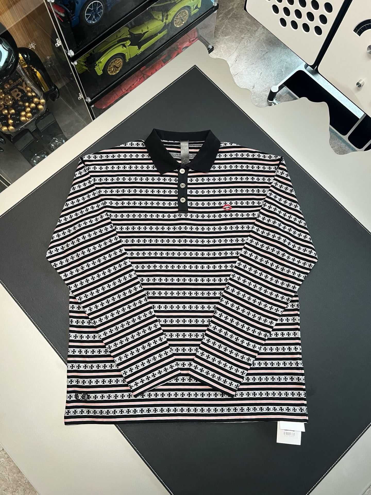 Chrome Hearts Long Sleeve Polo