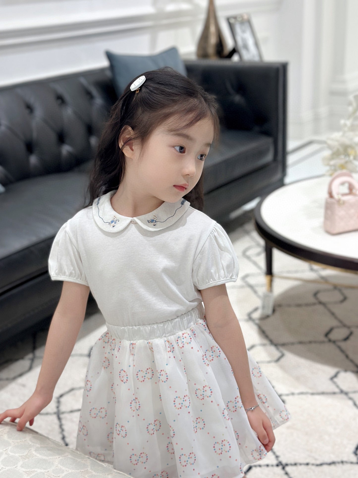 Fendi Polo/Skirt Set