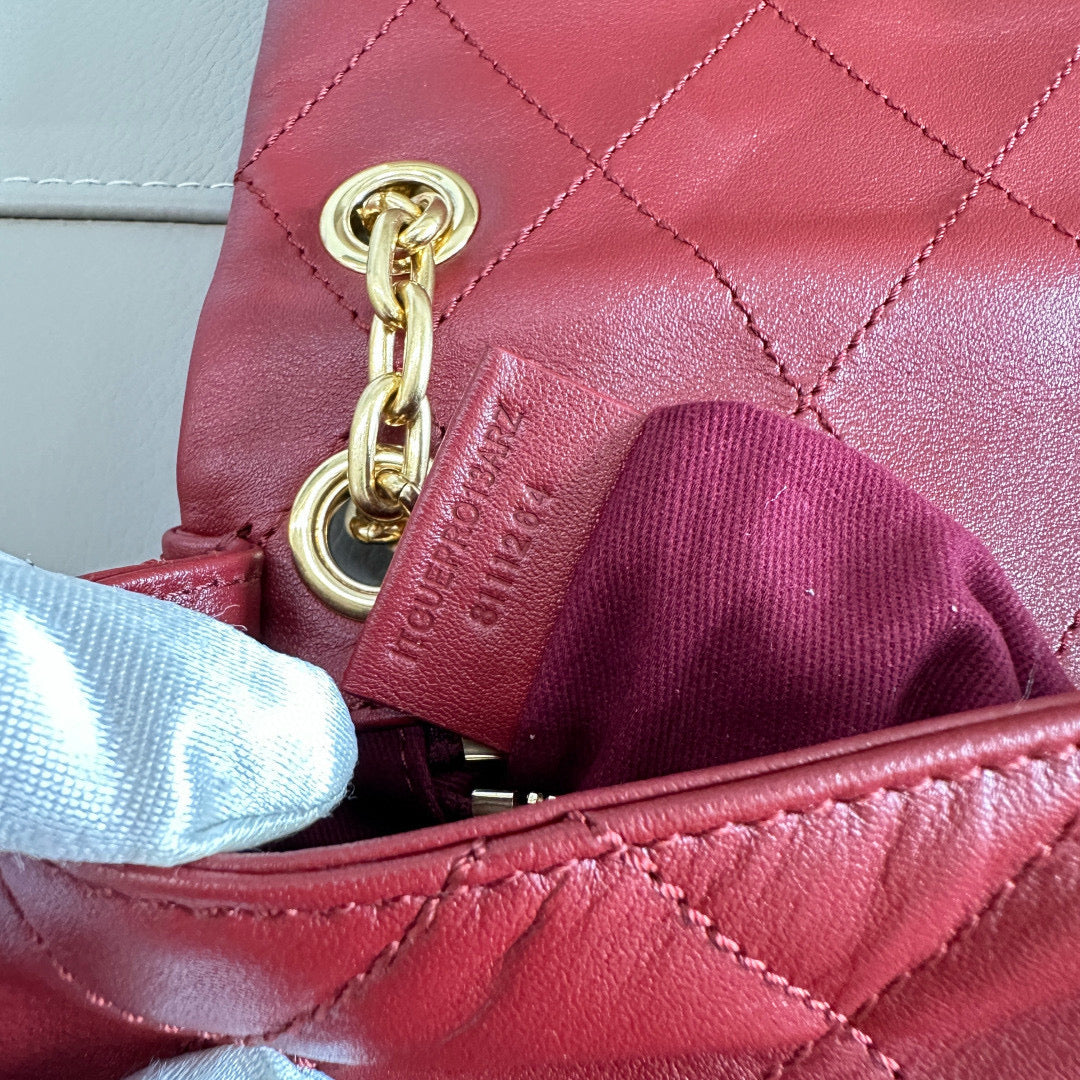BB Quilted Crossbody Bag
