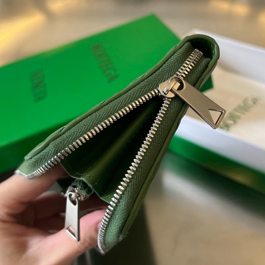 Bottega Veneta Long Zipped Wallet