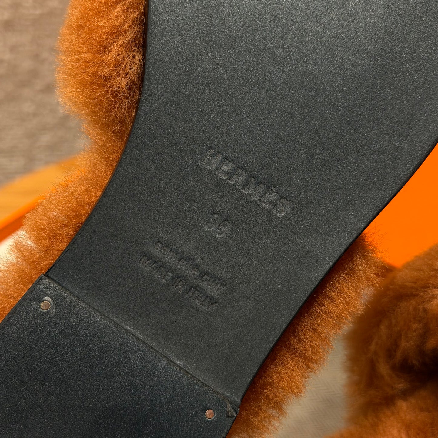 Hermes Slippers
