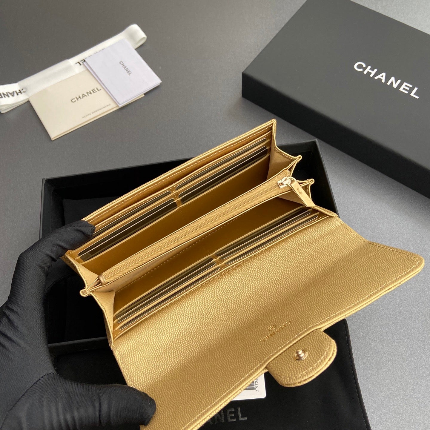 Chanel Long Flap Wallet