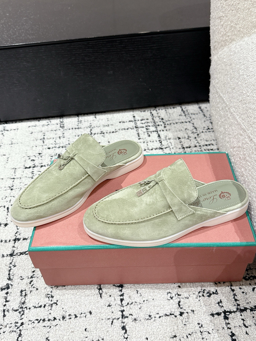 Loro Piana Sabot Loafers