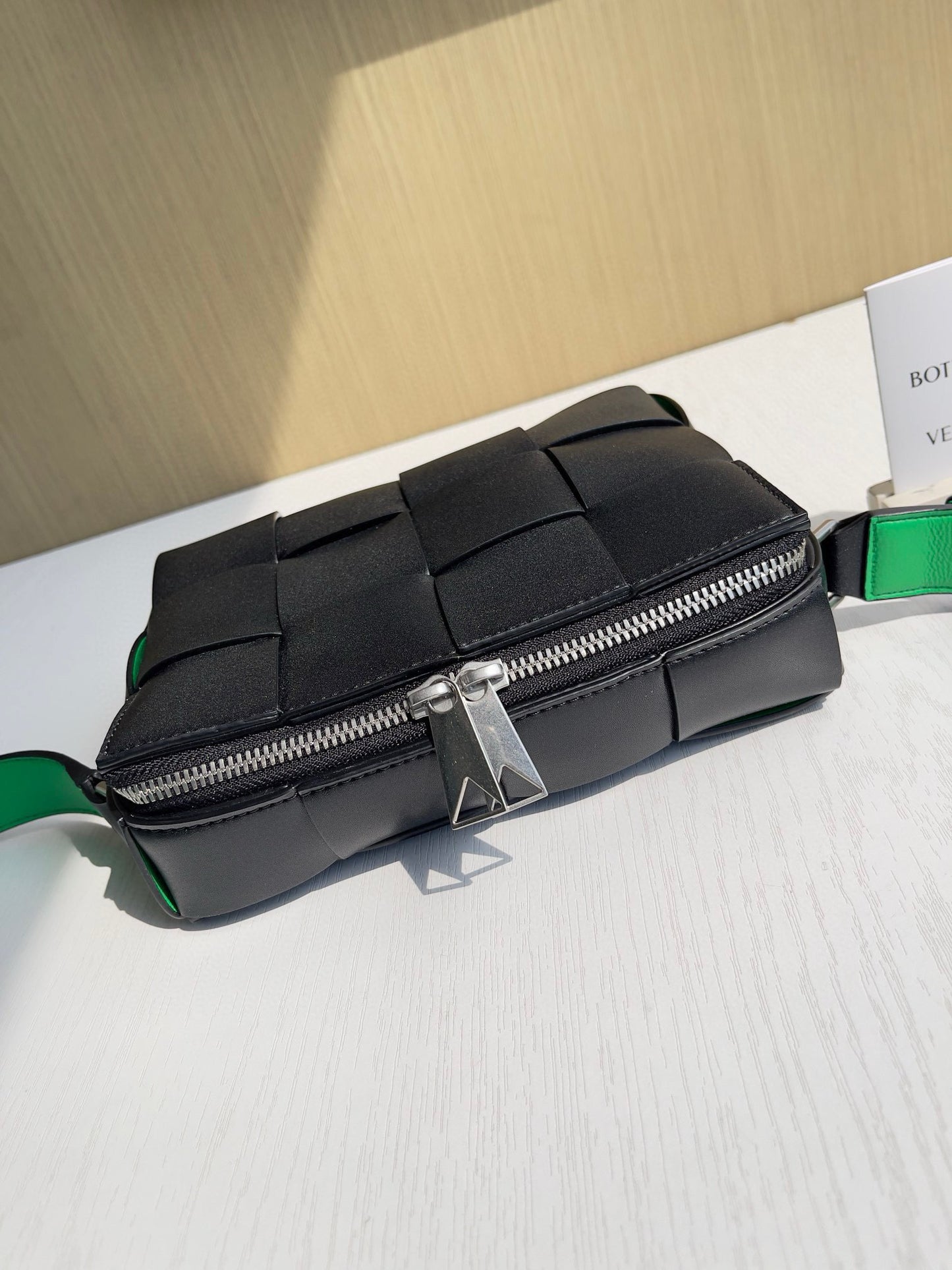 BV Intrecciato Cassette Camera Bag