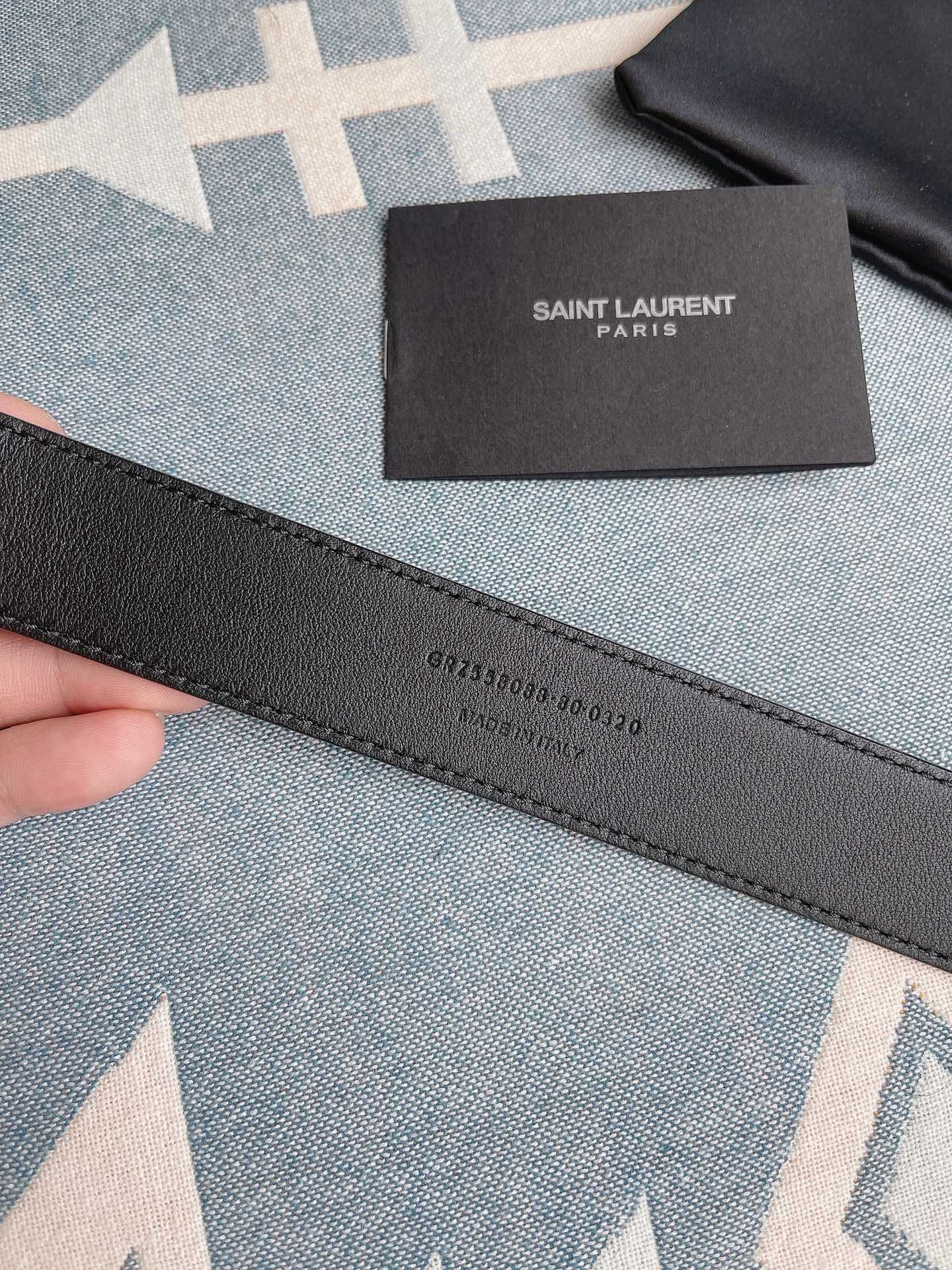 YSL Belt (Width 3cm)