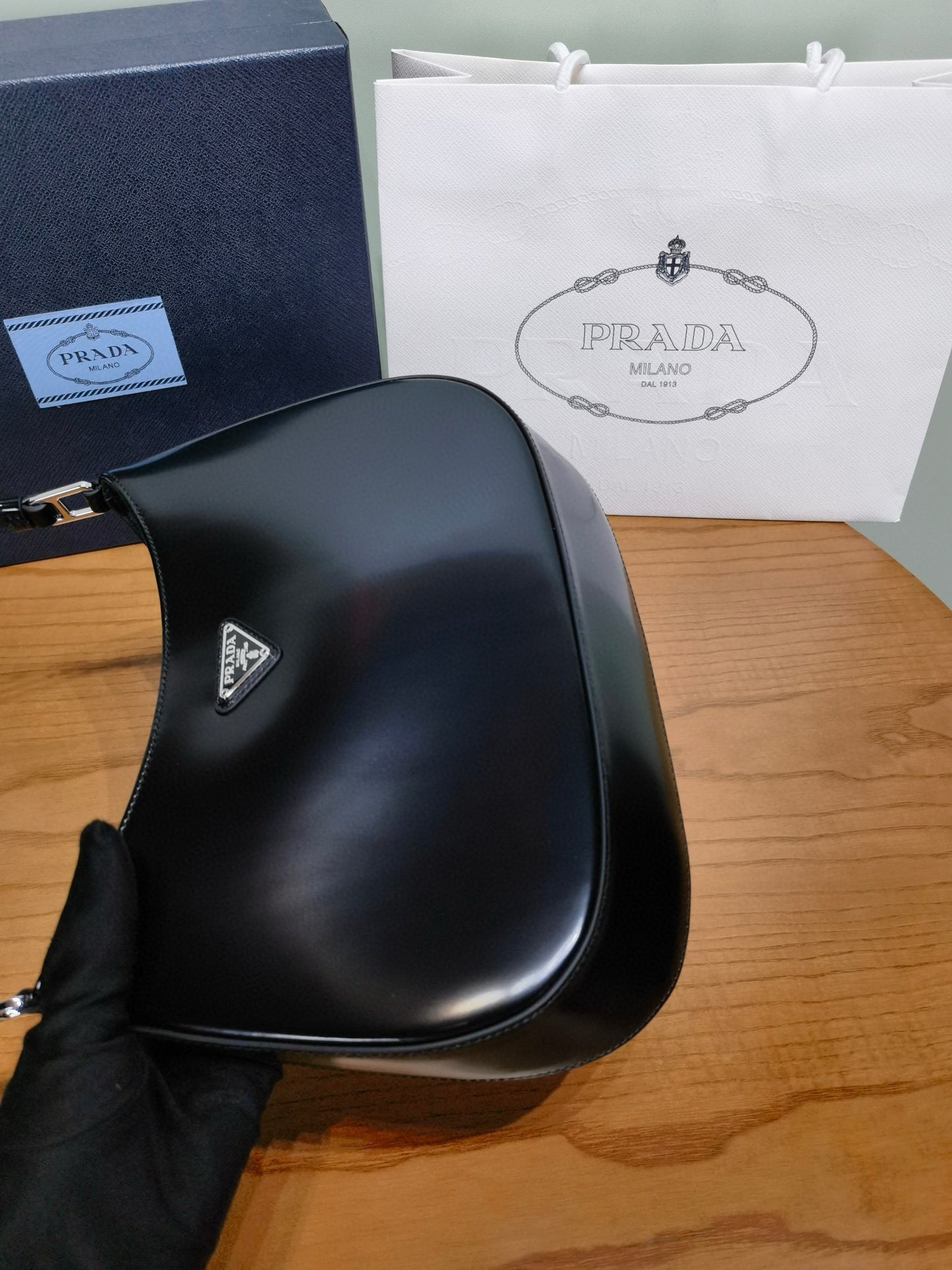 Prada Cleo Shoulder Bag 27x15x5.5cm