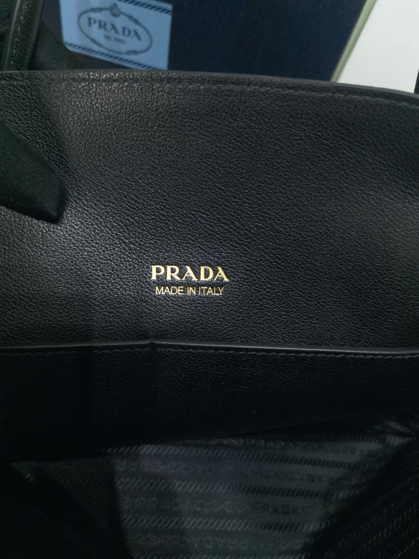 PD Large Leather Tote Bag