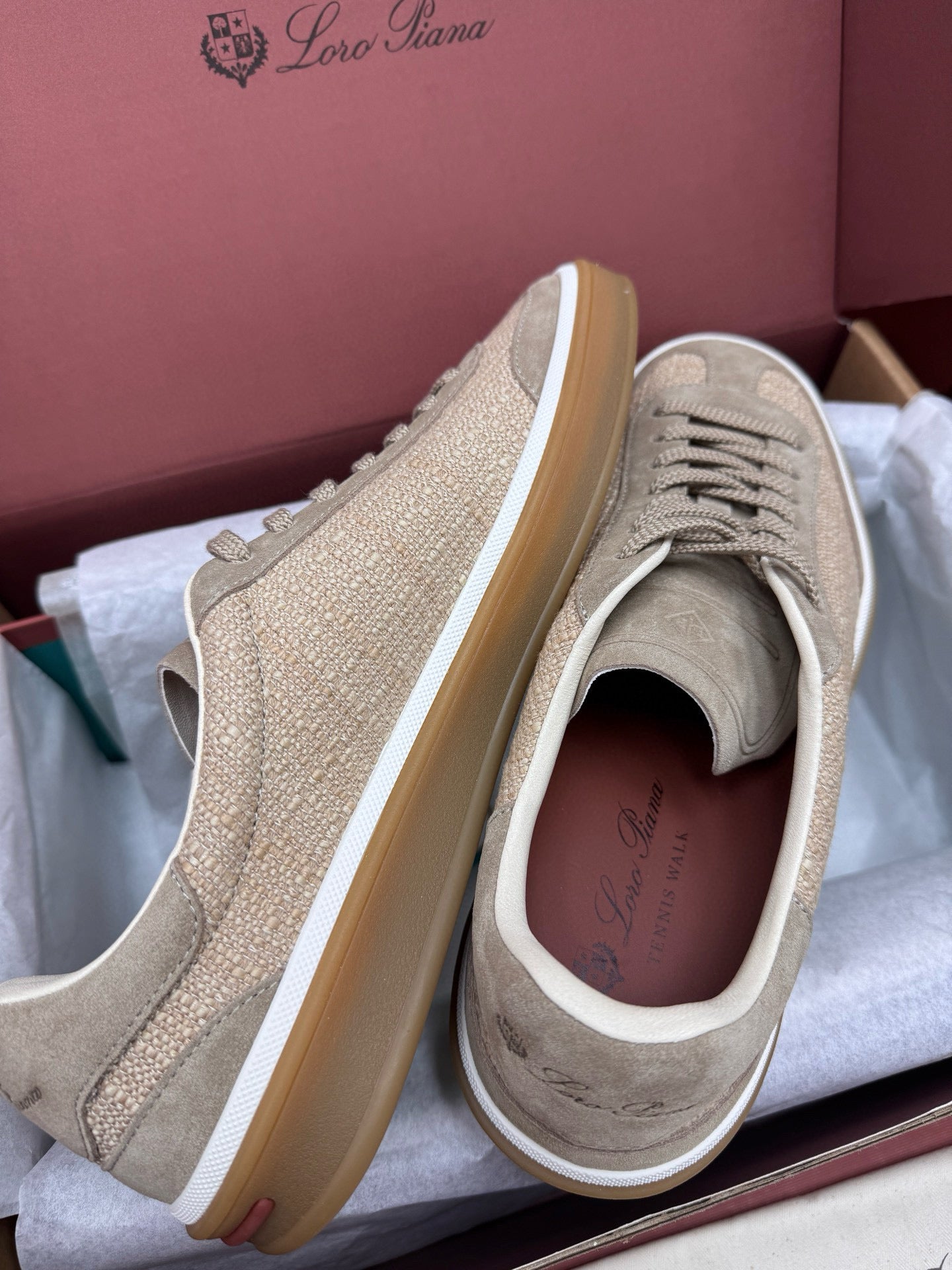 Loro Piana Tennis Walk Sneakers