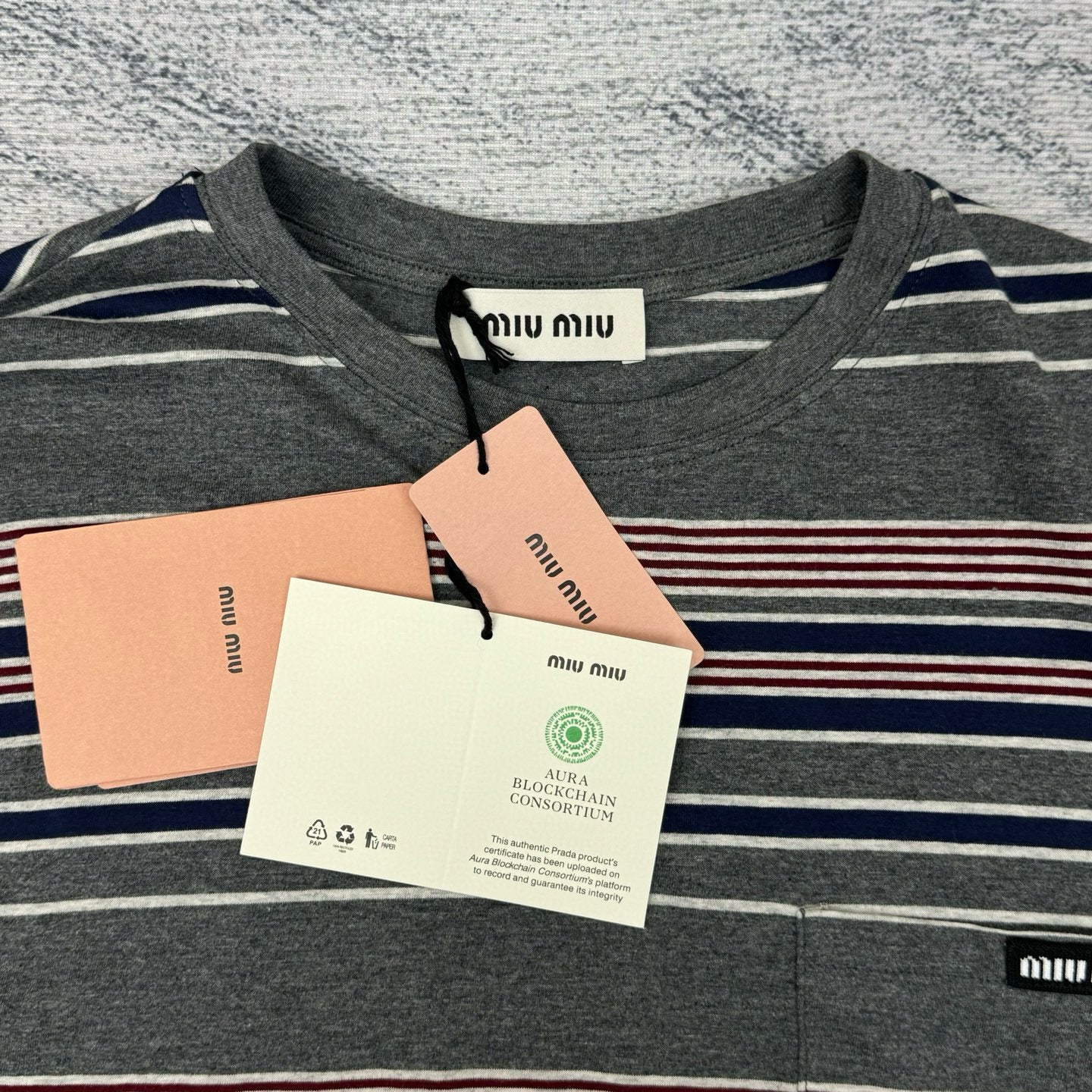 Miu Miu Long Sleeve T-shirt