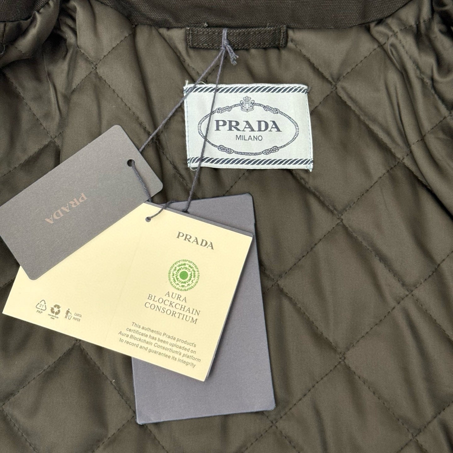 Prada Denim Bomber Jacket