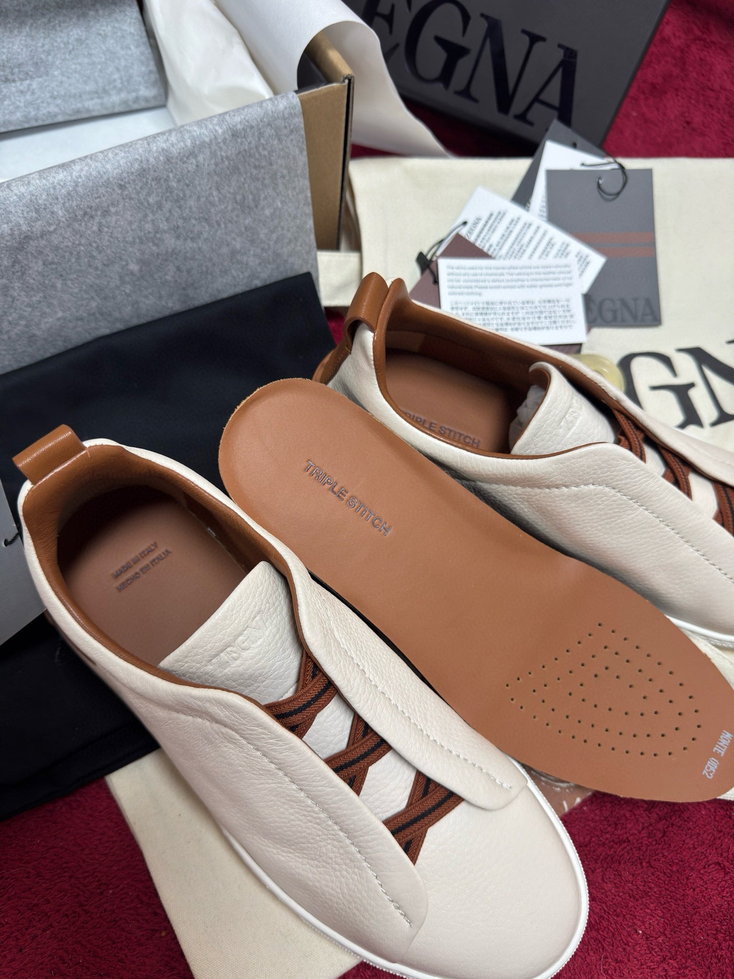 Zegna Sneakers (Deerskin)