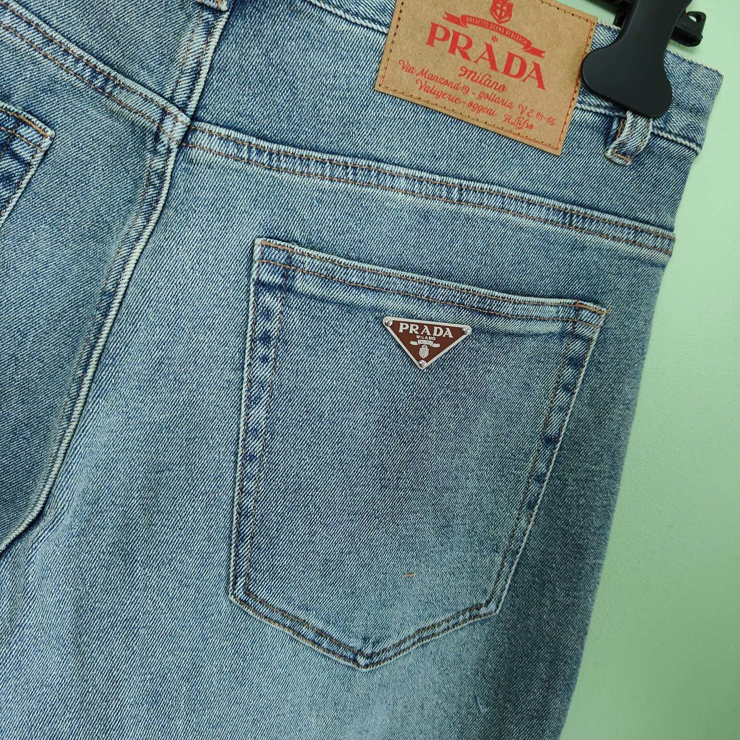 Prada Denim Long Pants