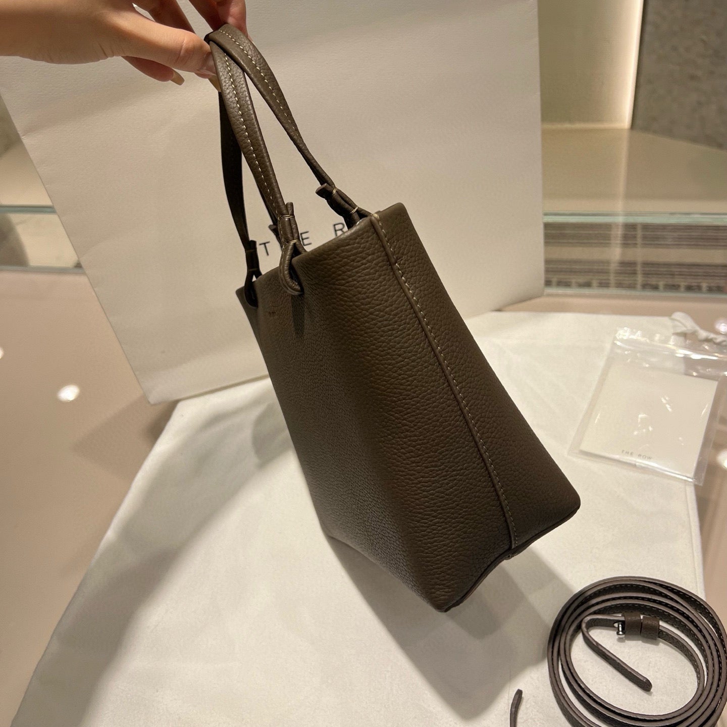 The Row Small Park Tote Handbag