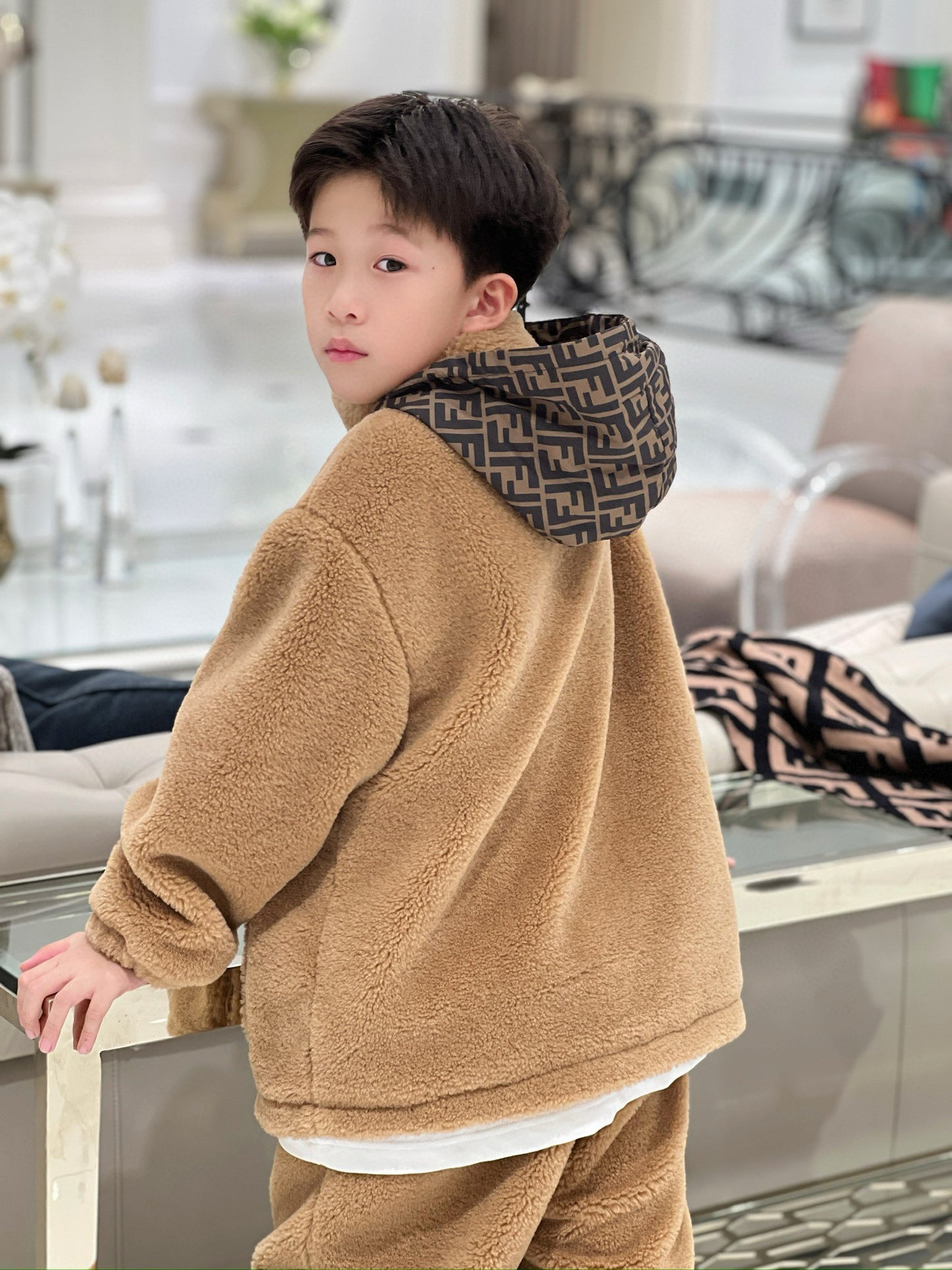 Fendi Jacket/Long Pant Set