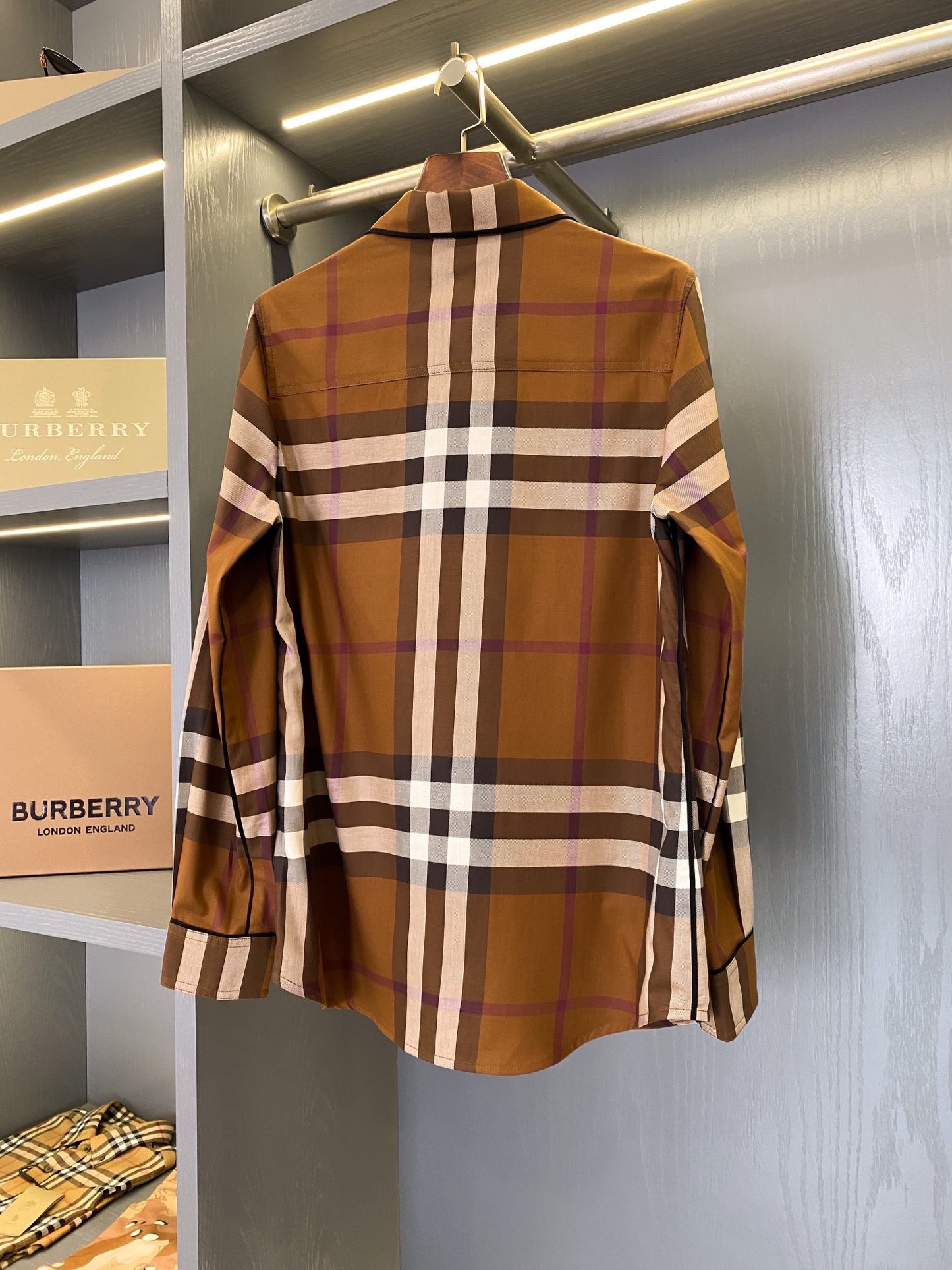 Camisa de manga larga de Burberry