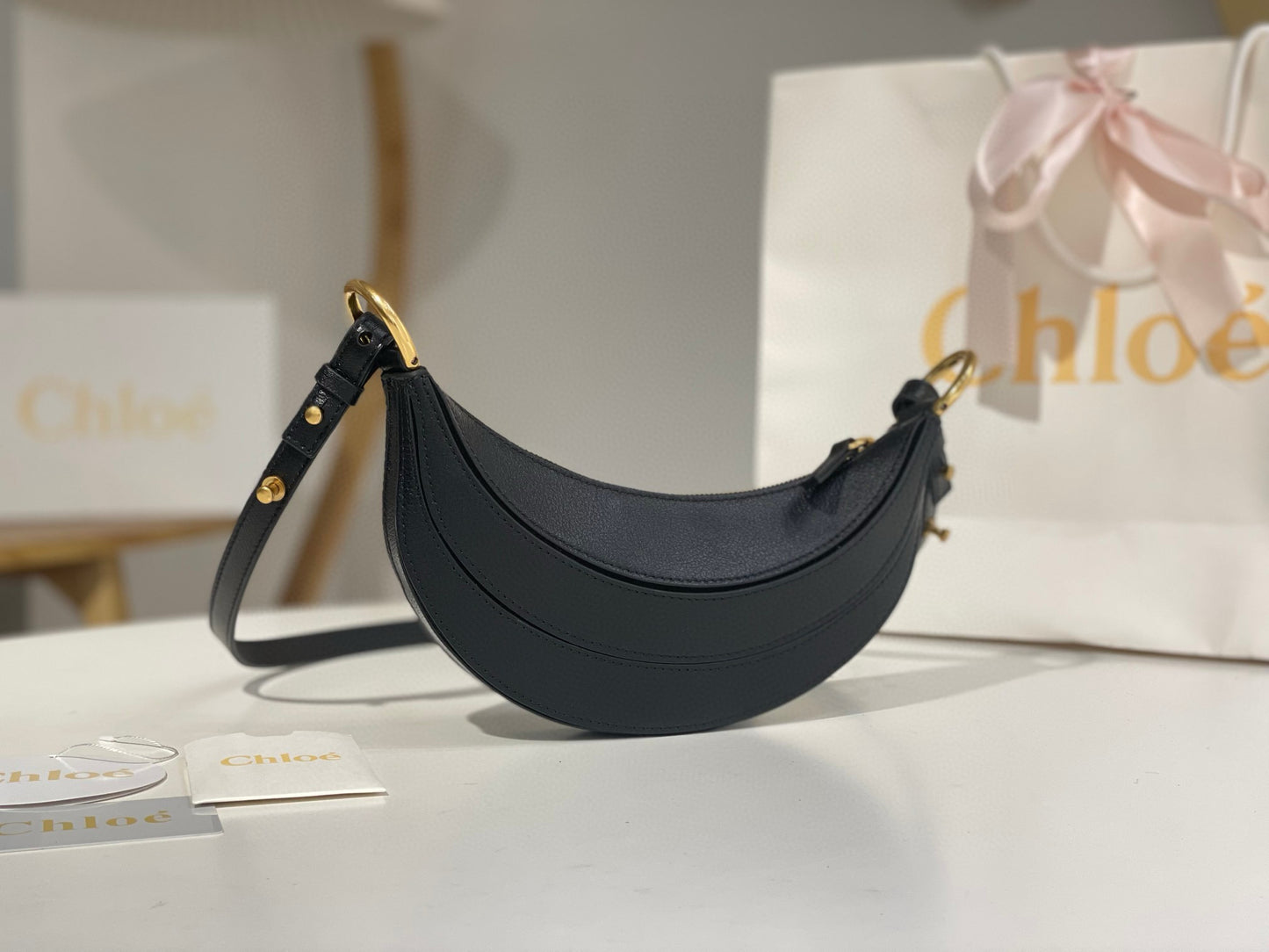 Chloe Banana Bag