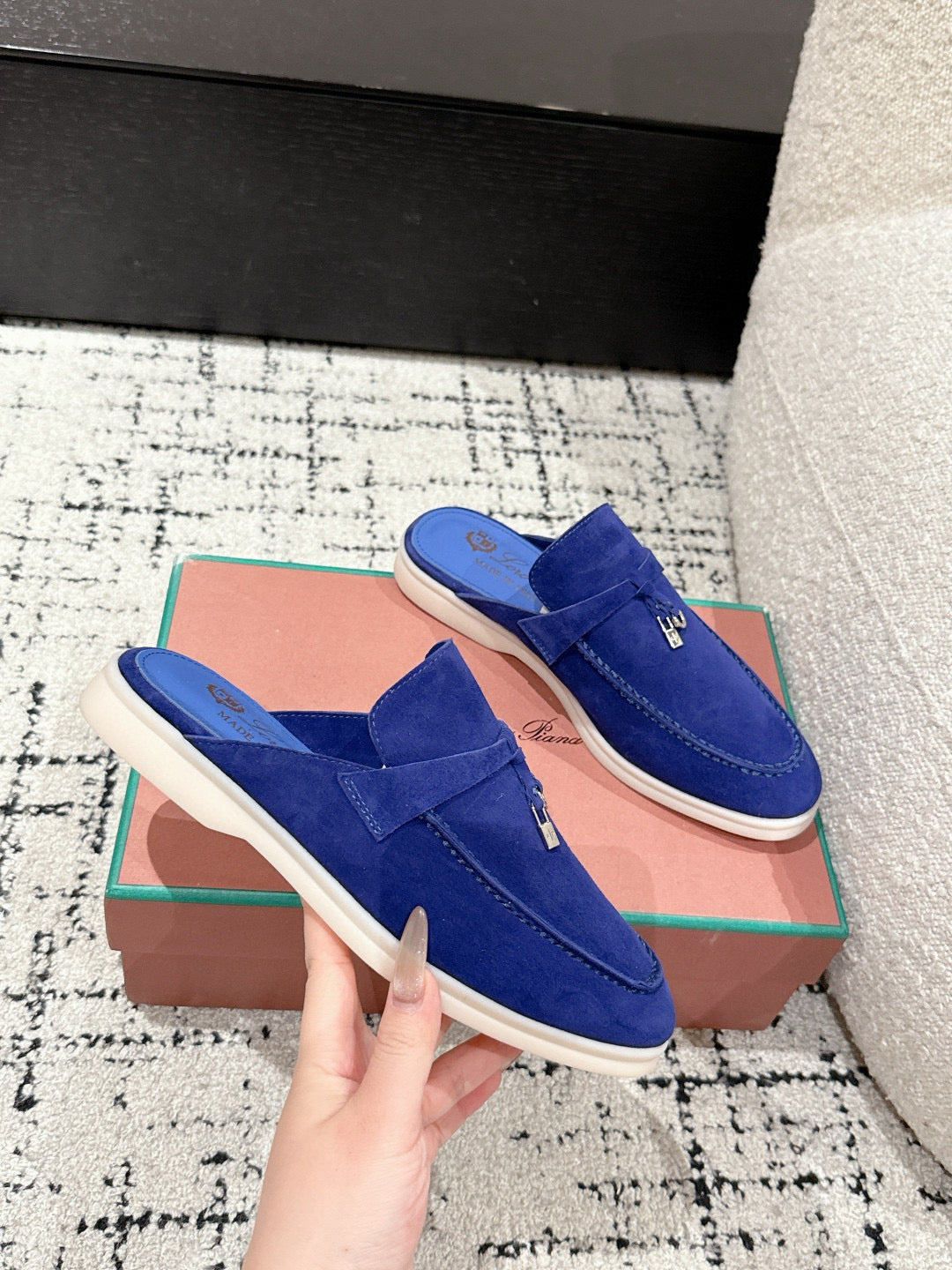 Loro Piana Sabot Loafers