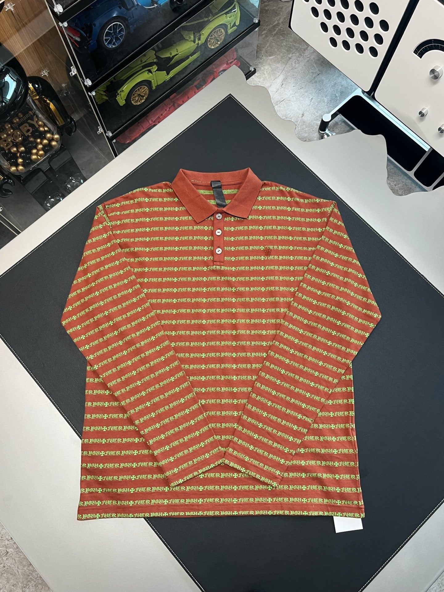 Chrome Hearts Long Sleeve Polo