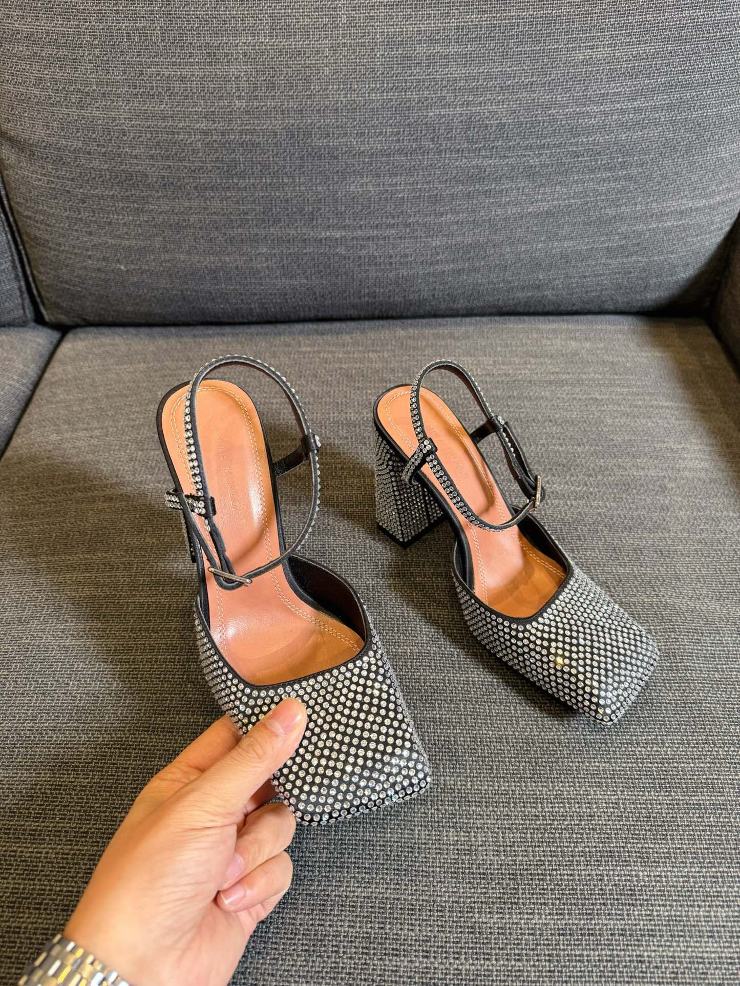 Amina Muaddi Heels