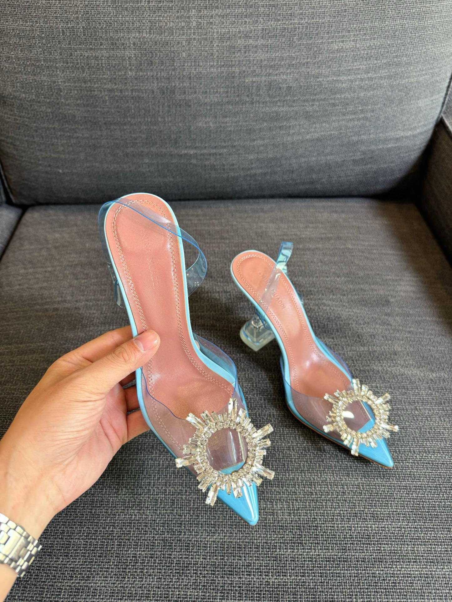 Amina Muaddi Heels